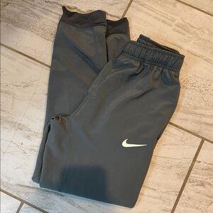 Nike Kids M Gray Dri-Fit Joggers